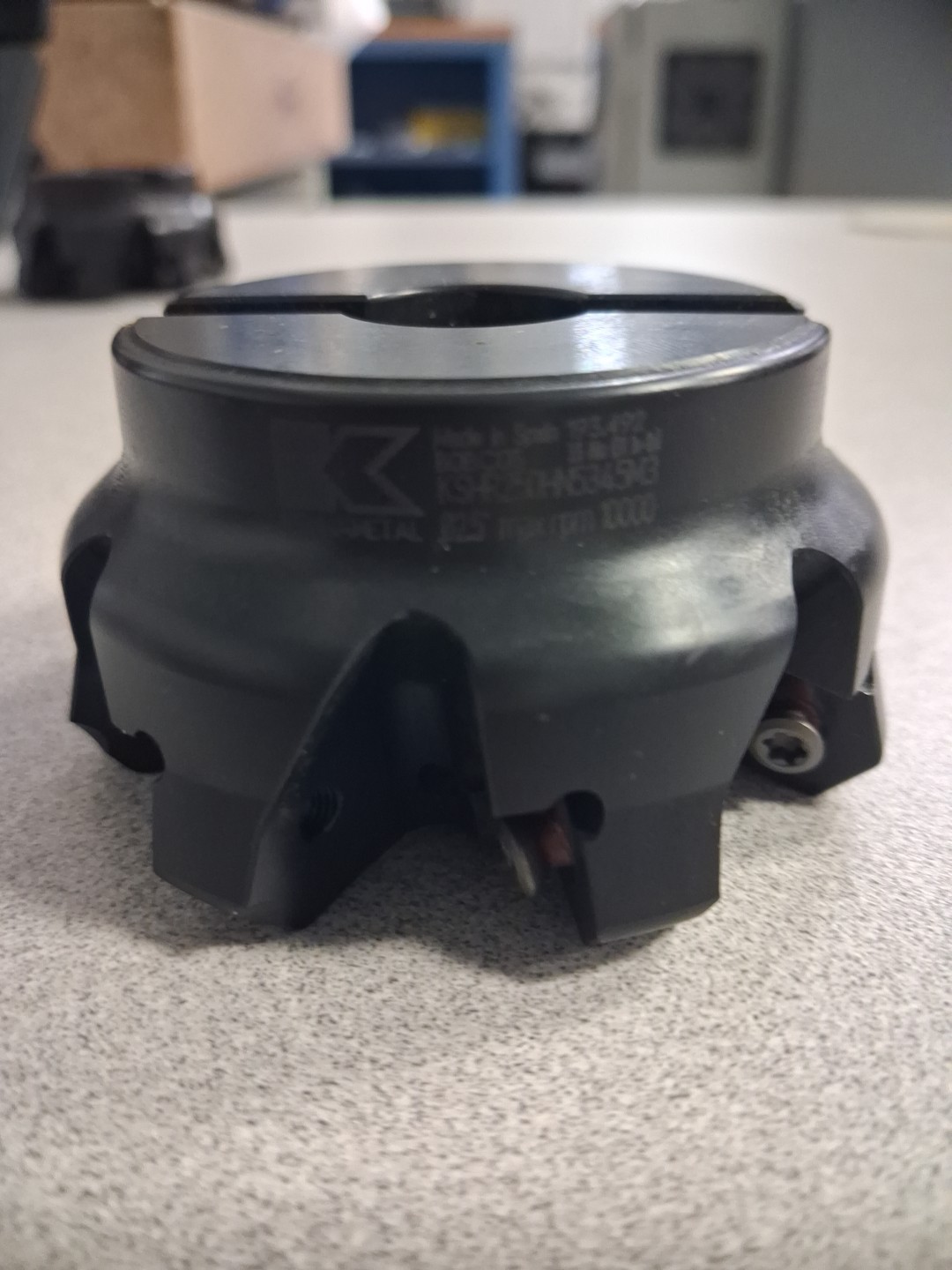 Kennametal Dodeka 45° Shell Mill (KSHR250HN5345M3)  *Great Shape*