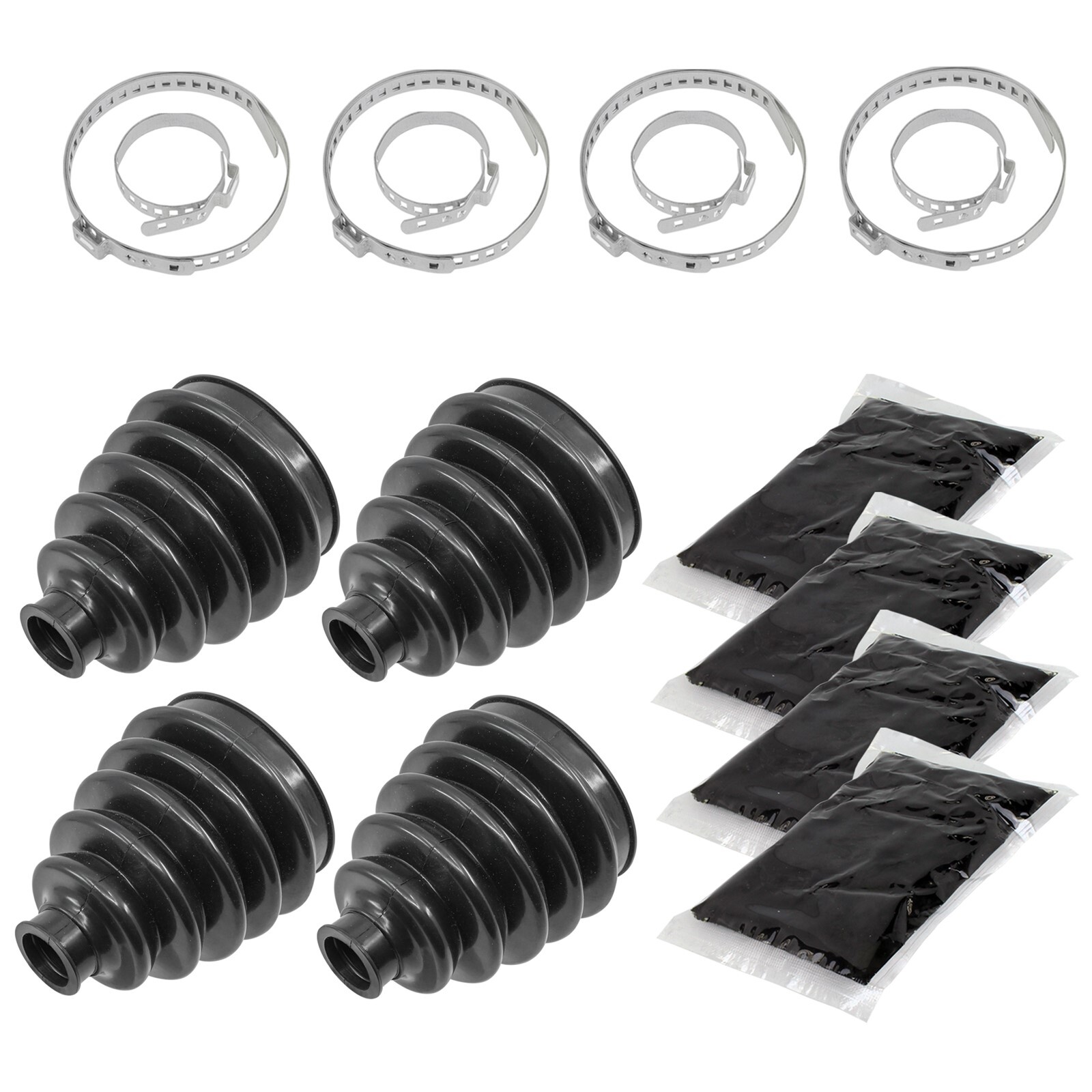 Rear Wheel Side CV Axle Boot Kit For Can-AM CanAM Maverick X3 Max 4x4 2017-2023