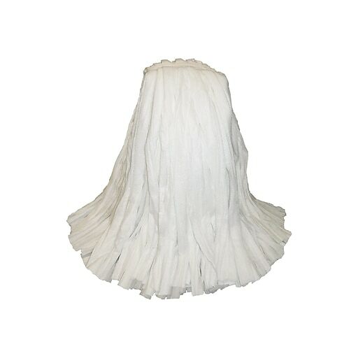 Nonwoven Cut End Edge Mop Head Rayon 24 oz White BW1224