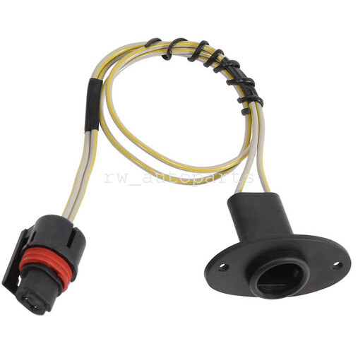 2x Rear License Plate Light Wire Harness Socket For 94-01 Dodge Ram 1500 2500