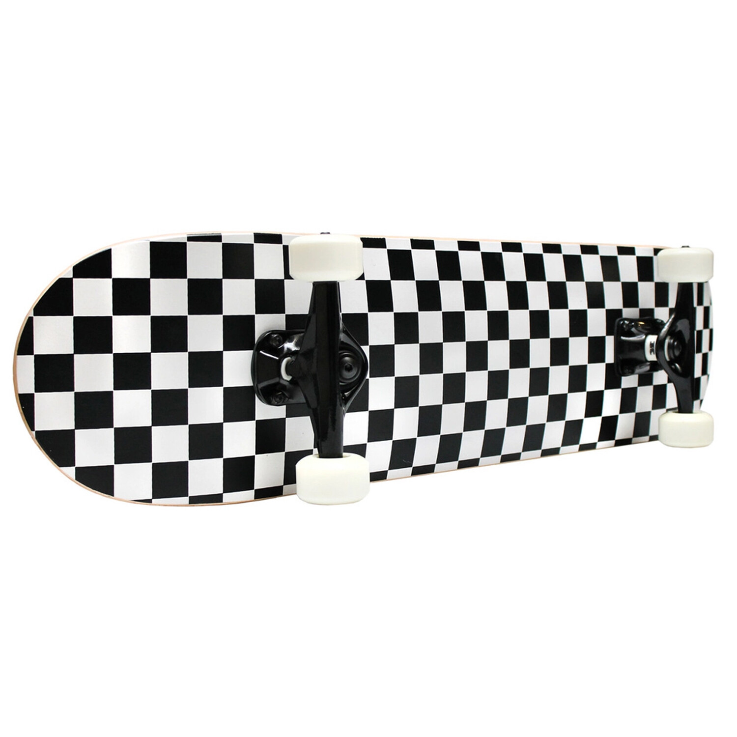 Krown KPC Skateboard Complete Black/White Checker 7.75"