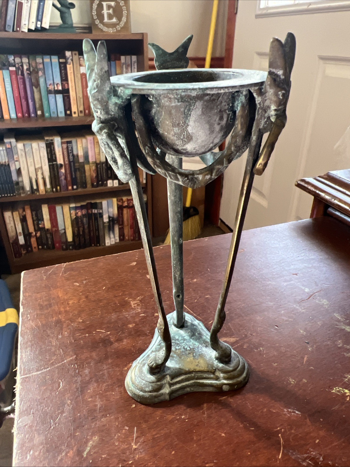 Antique Ornate Bronze Braziers Incense Burners 19th Century