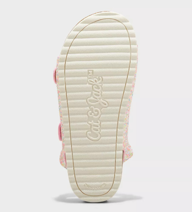 Toddler Reagan Footbed Sandals Multicolor - Cat & Jack - CHOOSE SIZE