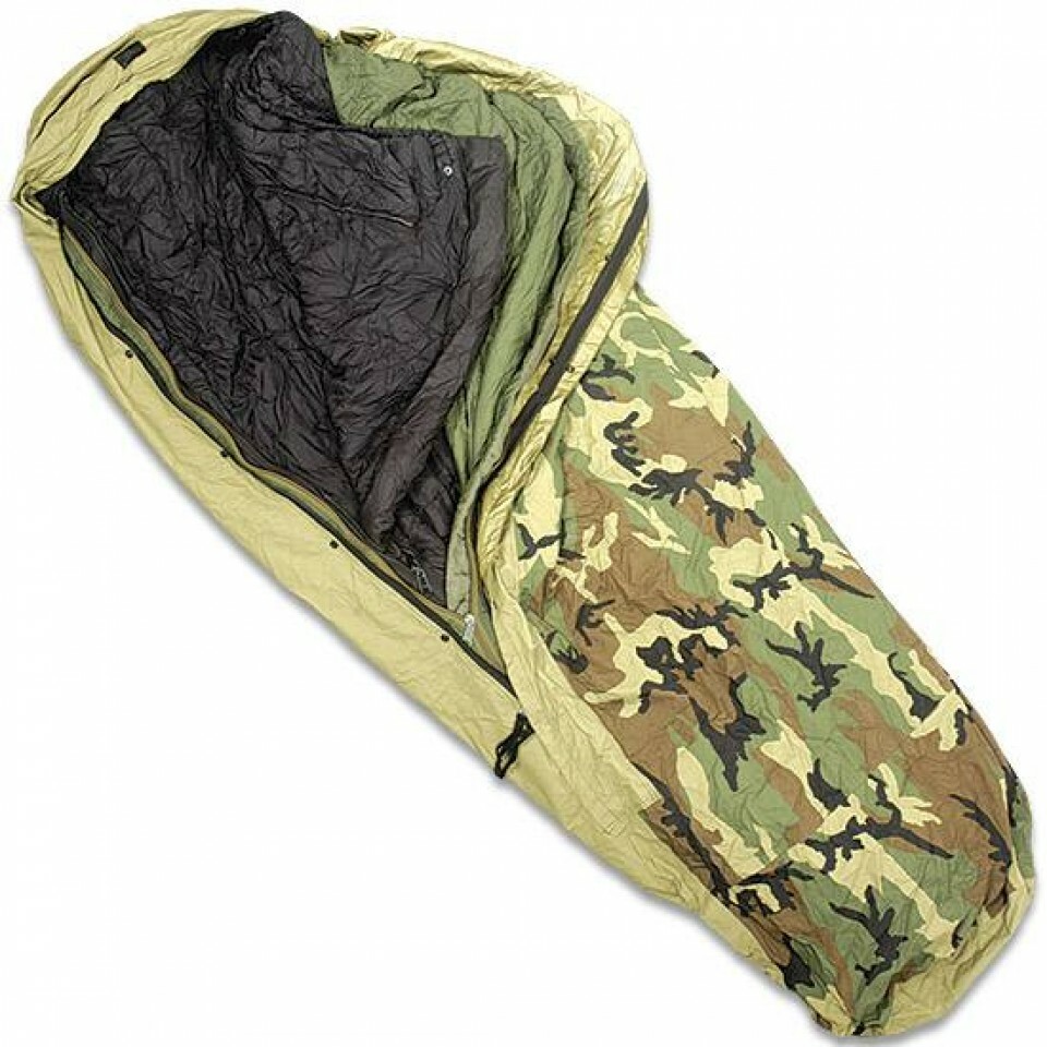USGI MSS Modular Sleep System 4 Piece Woodland Camo "NEW"