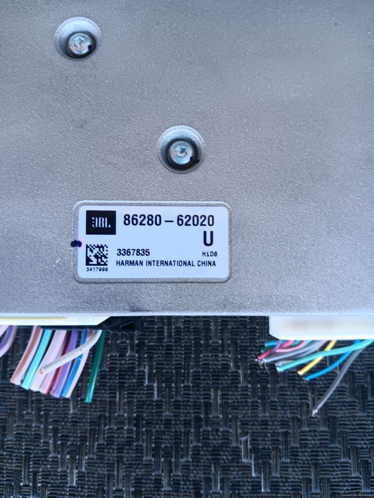 2016-2019 Toyota Mirai Audio Equipment Radio Amplifier 86280-62020 OEM