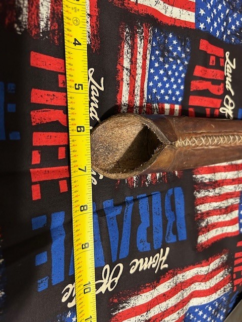 Vintage fixed blade knife (brisket slicer?) 18" oal with 13" blade