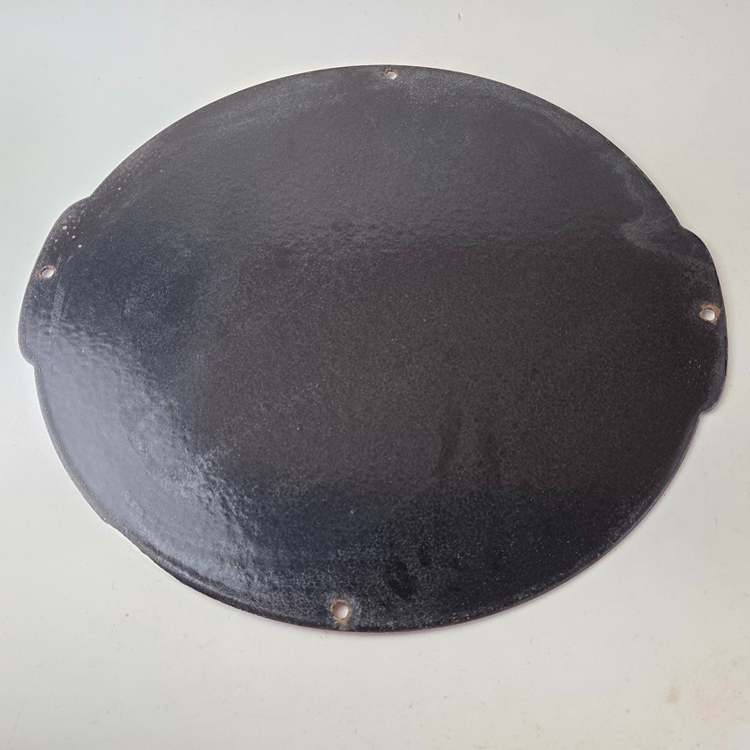 Vintage Gulf Gasoline Sign - Large Service Station Gas Pump Advertising Sign