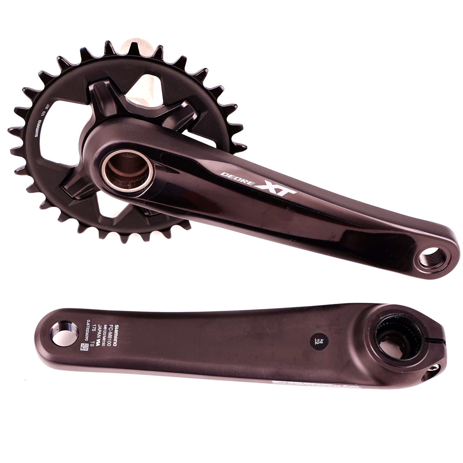 Shimano DEORE XT FC-M8100-1 Crankset 175mm 30T 12-Speed Hollowtech 2