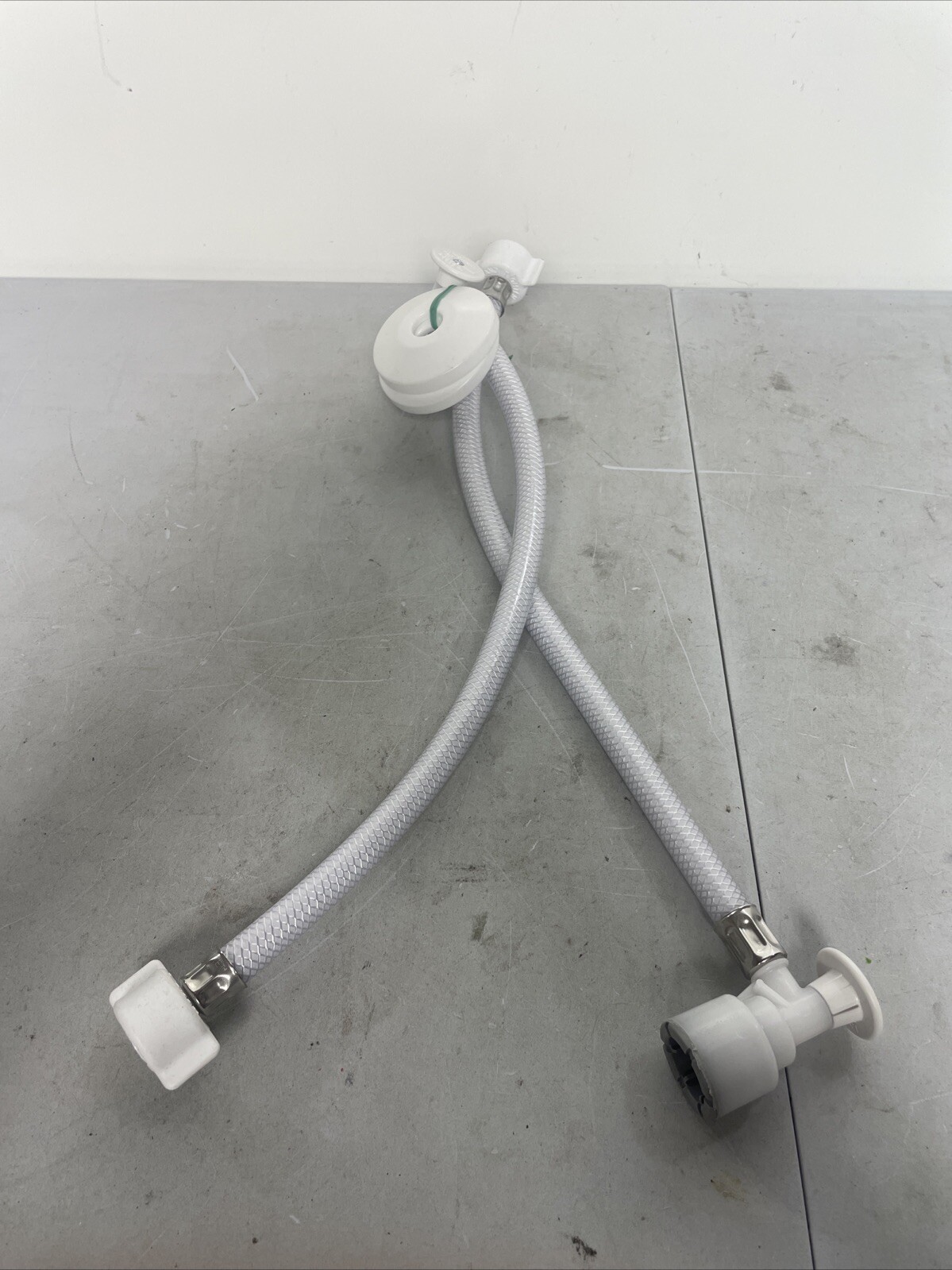 Push On 3/4" Valve PVC Sink Water Supply 16" Hose Line Set 2 Pack Free Shipping