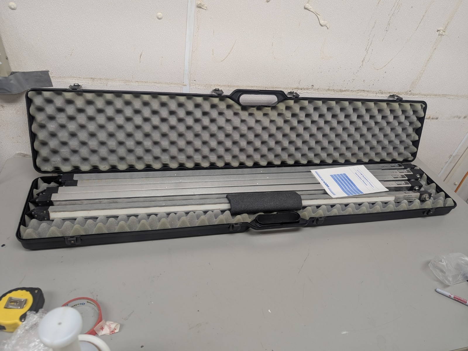 Case of 5 Li-cor quantum light sensors