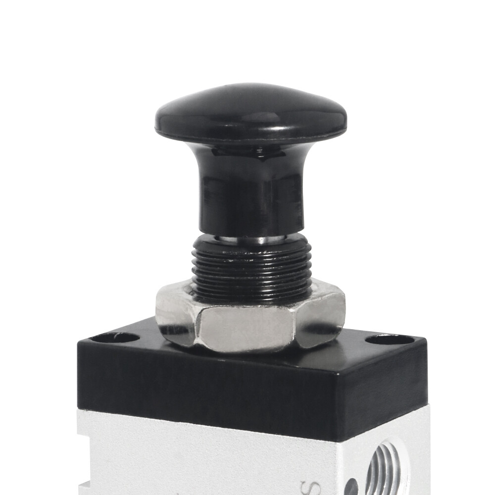 1pc 4R210-08 5 Ways 2 Position 1/4" Hand Lever Control Pneumatic Air Valve