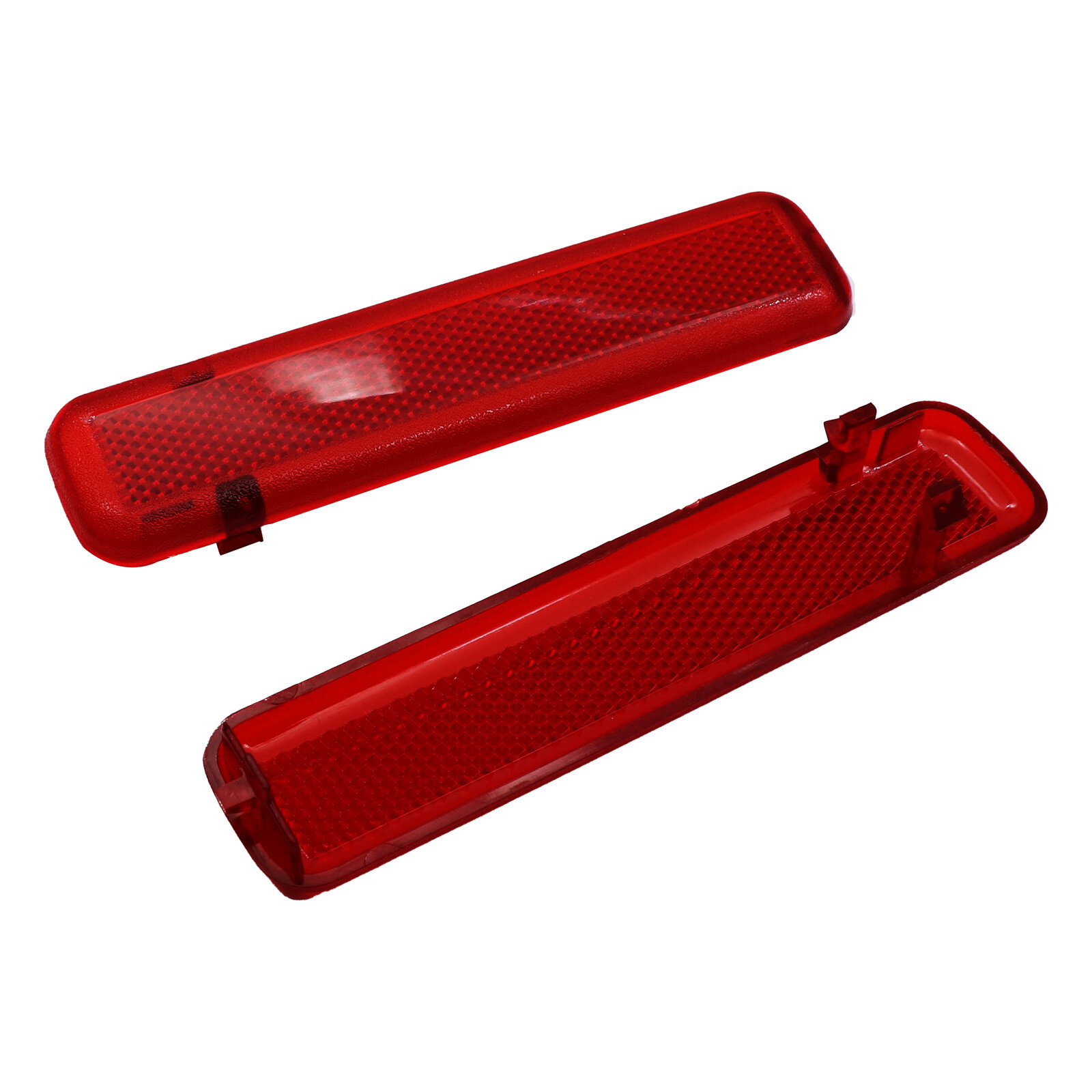 L& R Rear Inside Door Trim Reflector For Escalade Avalanche Silverado 2003-2007