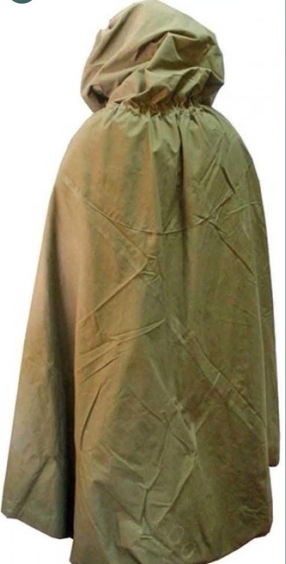 Soviet russian red army soldier rain cape poncho plash-palatka tent coat