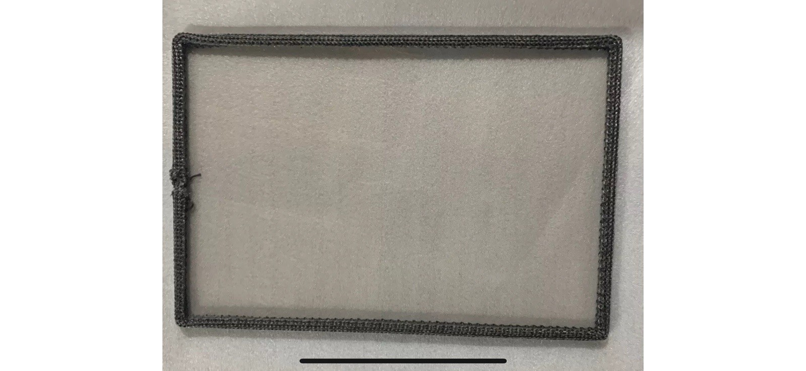 Replacement glass for Drolet  Escape 1800 stoves With Gasket Part # SE55103