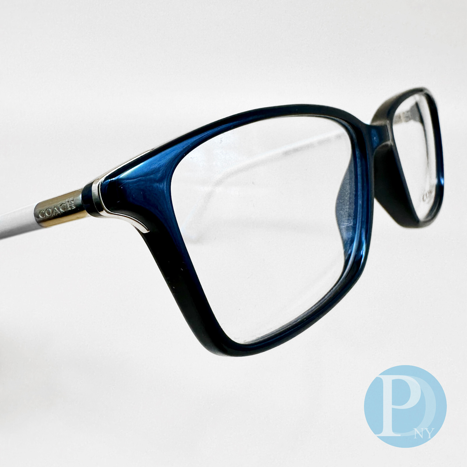 COACH HC 6077 / 5340 Eyeglasses 53-15-135mm - BLACK/IVORY 100% Original NO CASE!