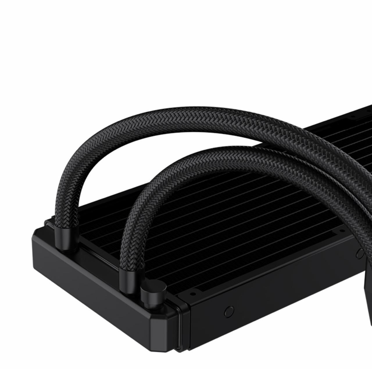 CPU Cooler with 4-inch magnetic video display and ARGB light effects
