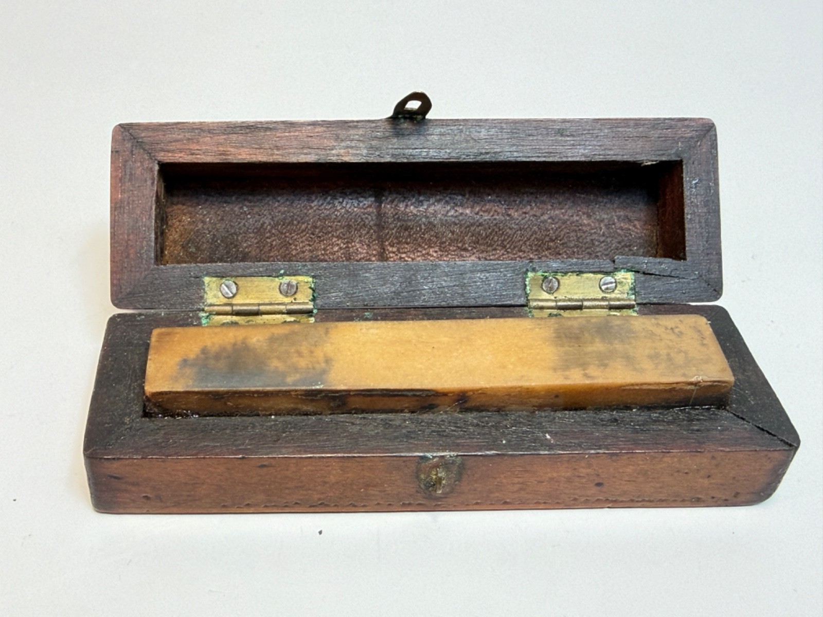 1900 Pocket Honing Natural Oilstone Hone Ex Fine Razor Scalpel Blade Sharpening