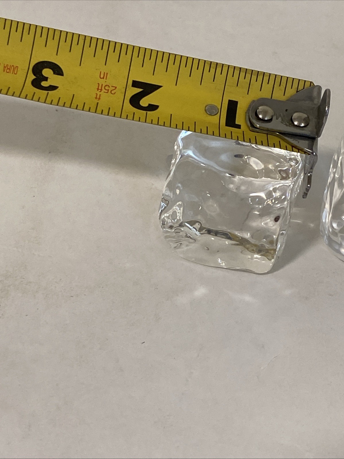 Trengove Studios Acrylic Ice Cubes Lot Of 3