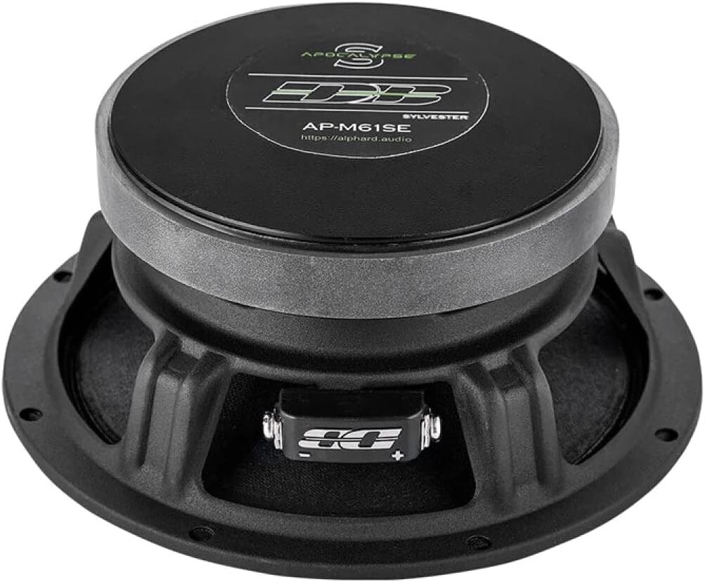 2 Pair Deaf Bonce Apocalypse 6.5" Midrange Car Speakers 1040 Watt 4 Ohm AP-M61SE