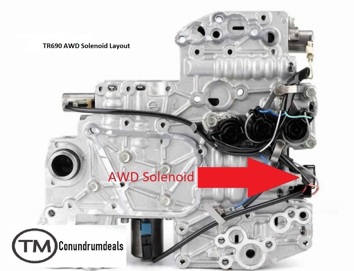 ACTUAL OEM - Subaru Lineartronic CVT AWD Solenoid TR580 TR690