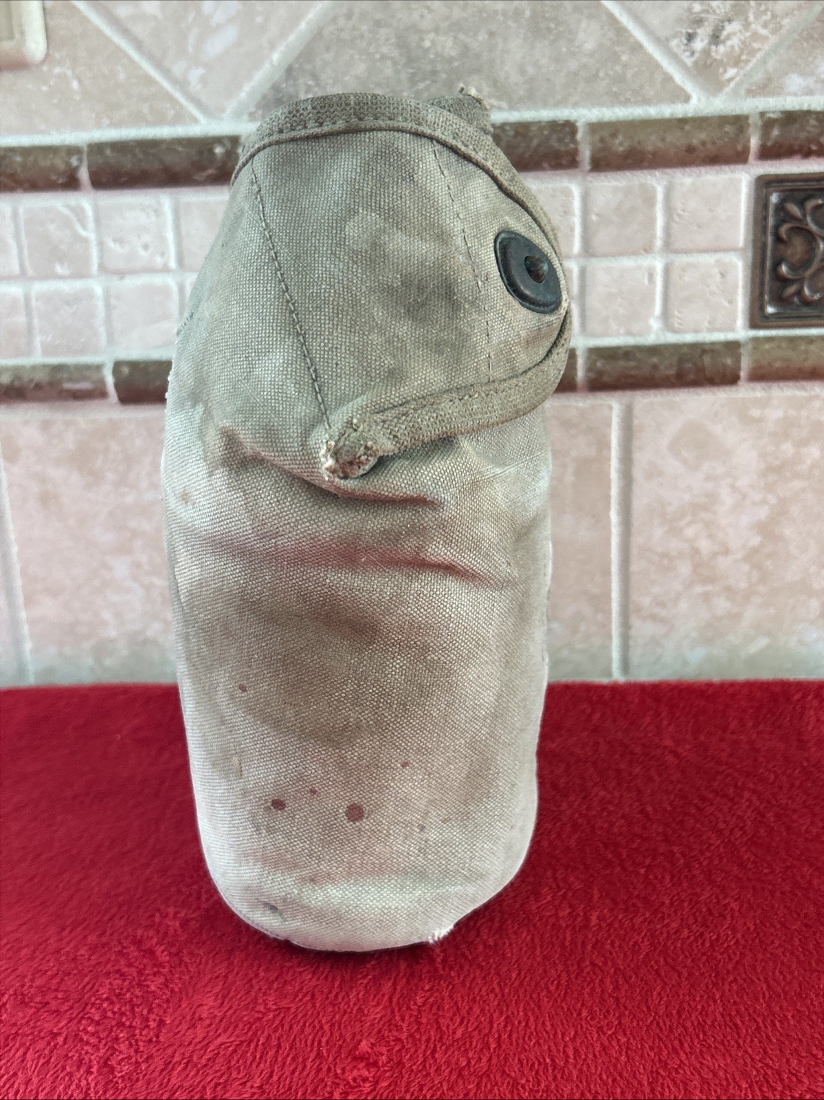 March 1918 WW1 Canteen Cup Cover Pouch US Army Original M1910 WWI