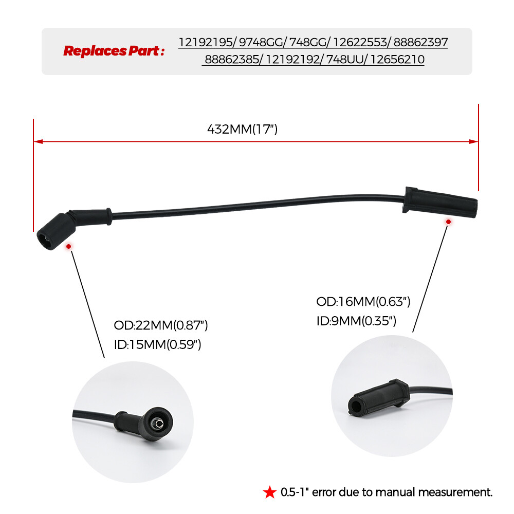 Spark Plugs And Wire And Coil Packs Ignition Coil Set For GM 4.8 5.3 6.0 6.2 7.0