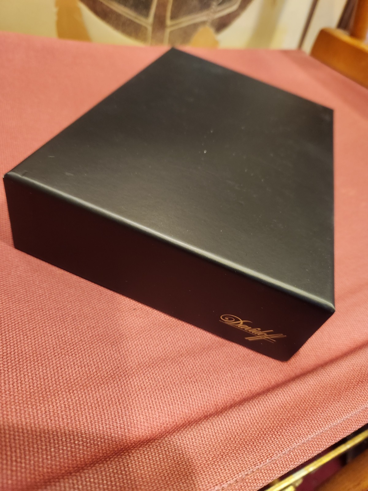 Davidoff Flask/ 2-Cigar holder - Great Gift!