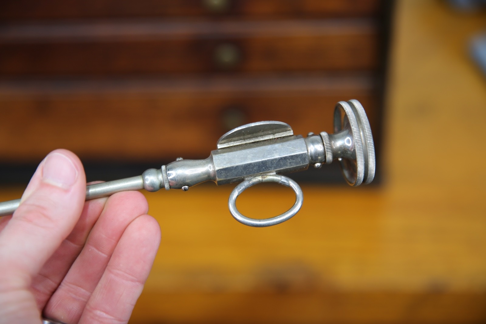 Antique Urethrotome Urethral Urology Medical Surgical Instrument Oddity tool VTG