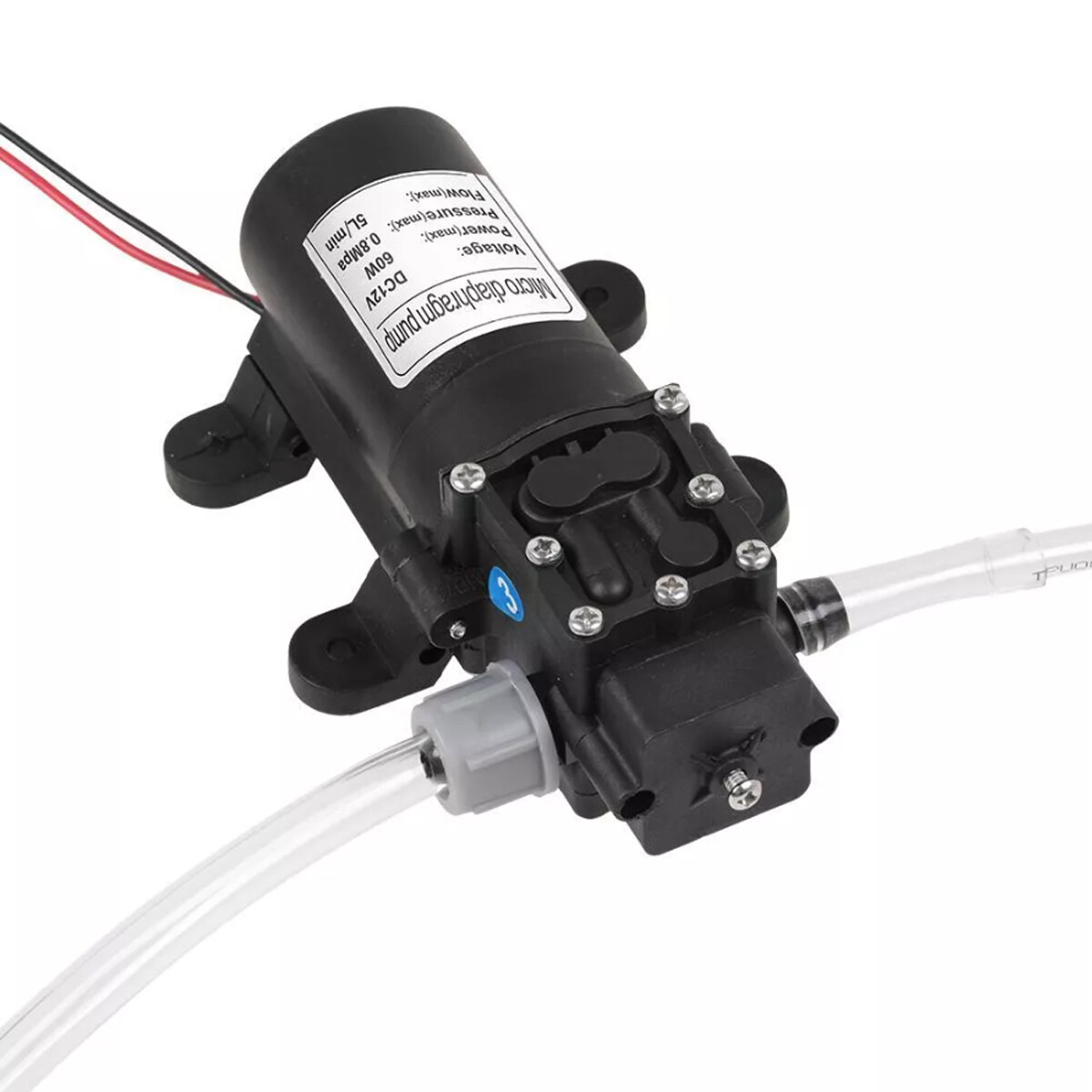 USA 12V Motor Oil Fuel Fluid Extractor Electric Siphon Transfer Change Pump 60W