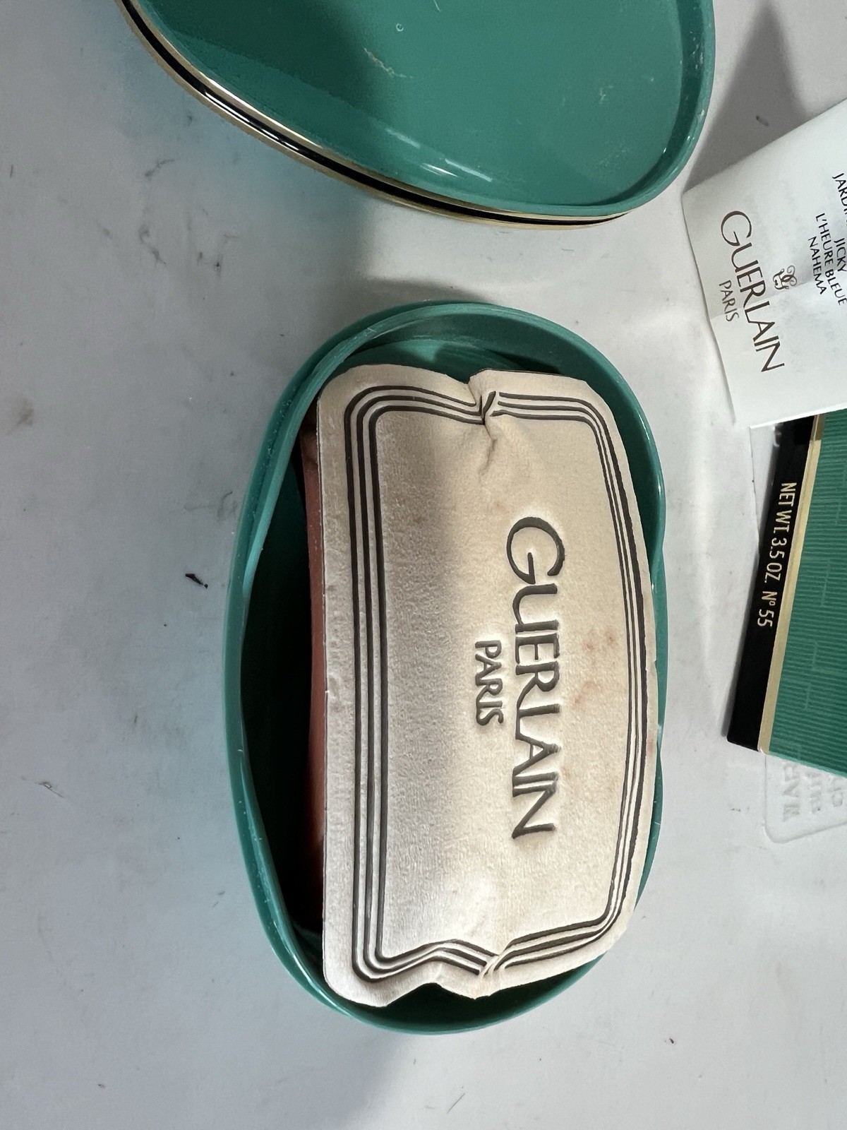 Shalimar Guerlain Paris Perfumed Soap-Savon De Toilelette WT 3.5 OZ. No 55 RARE