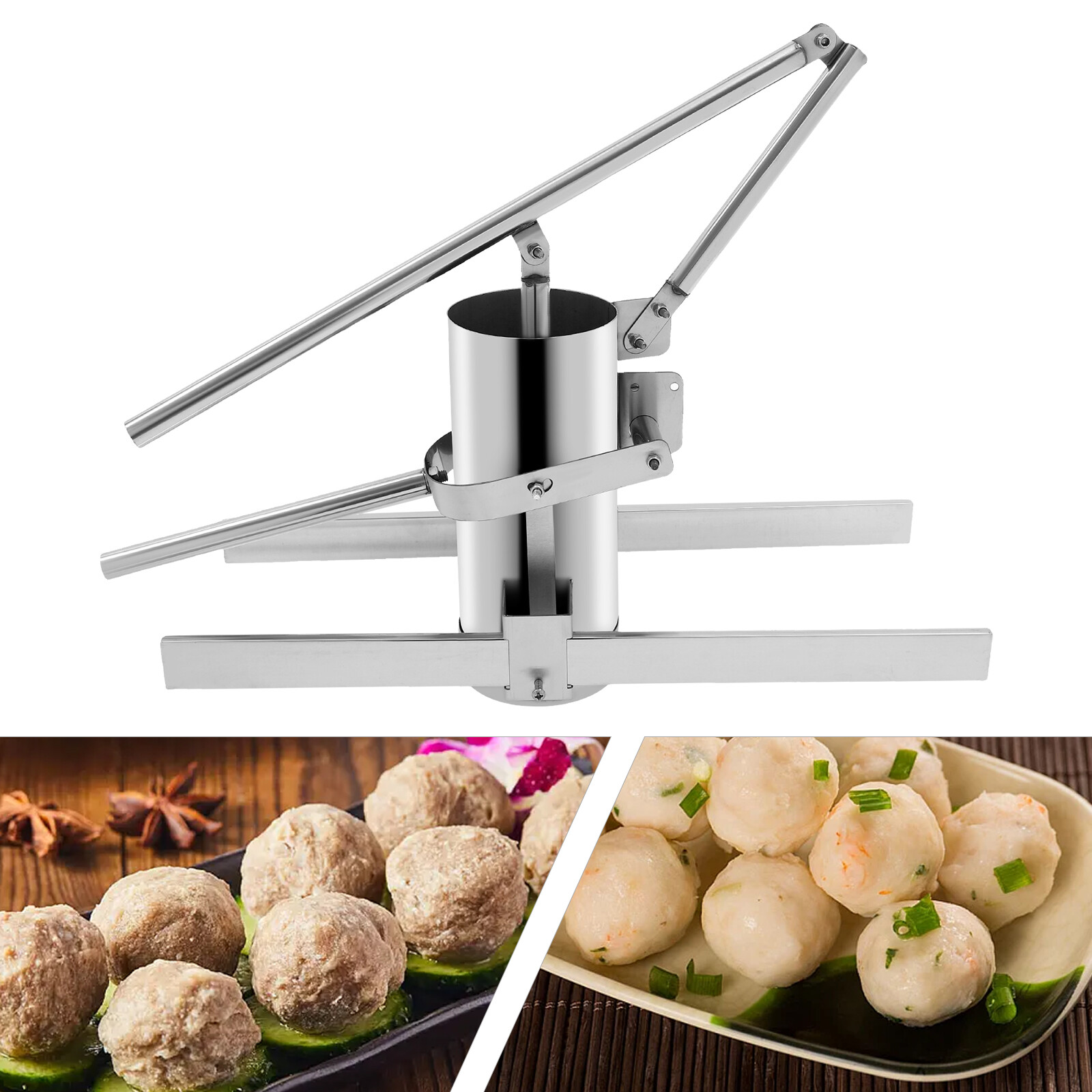 Manual Meatball Making Machine Processing Forming Stainless Meatball Machine HOT