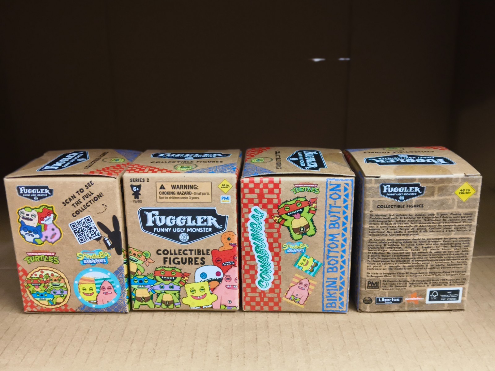 One Case of 24 Pieces Fuggler Funny Ugly Doll Collectible Figures Blind Box S2