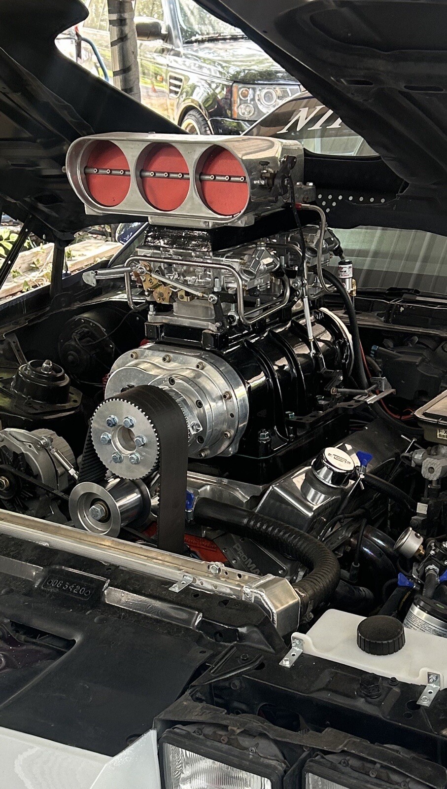 650 - 950 CFM HP BLOWER SUPERCHARGER CARBS W LINE KIT & Linkage Kit 4150 Gas E85