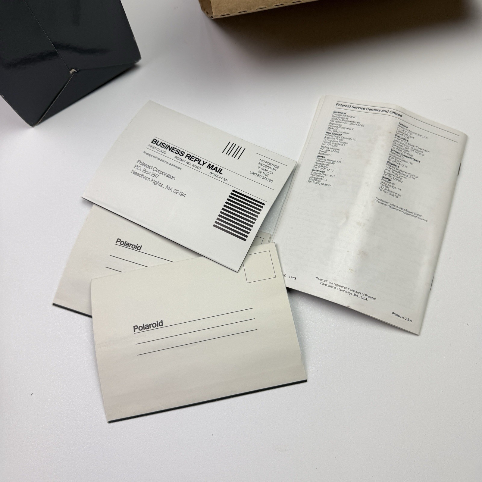 Polaroid 35mm AutoProcessor for Developing Instant 35mm Film W/ Box, Manual