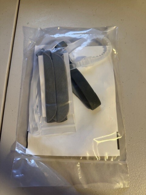 ResMed Gray Headgear Assembly with Back Strap for Swift FX Nano CPAP Accessory