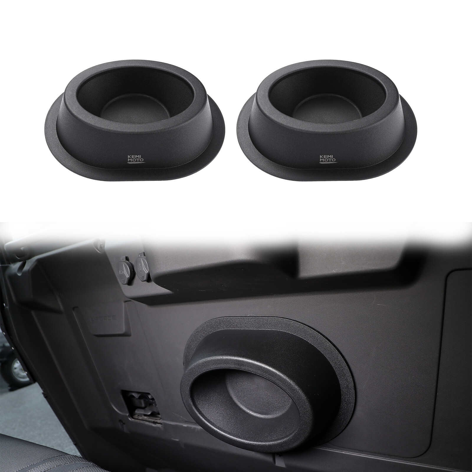 6x9 Speaker Pod Adapter Box Mount Rear Deck Door 2 PCS For Car Truck ATV Marine
