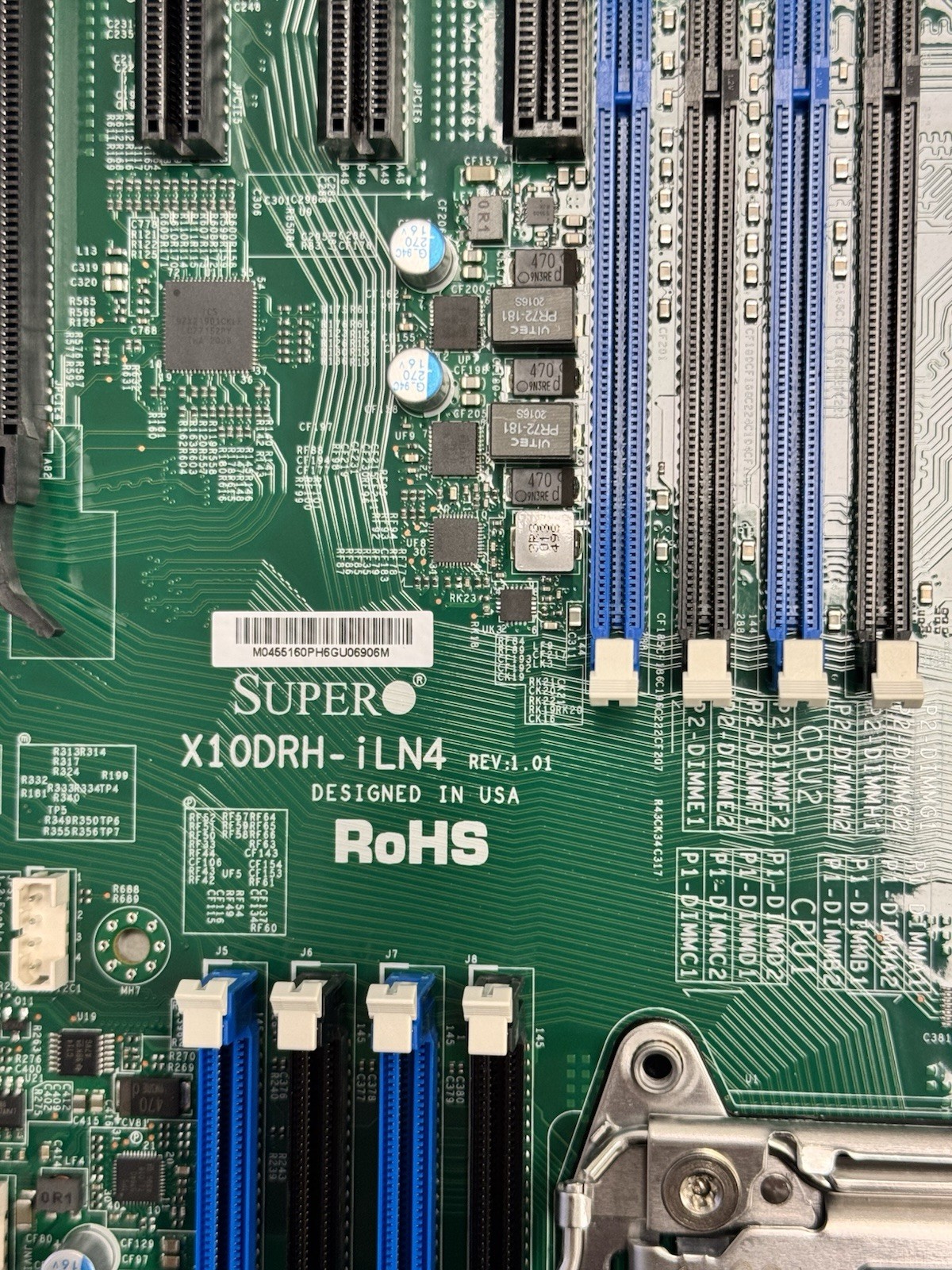 WORKING Supermicro X10DRH-iLN4 Motherboard