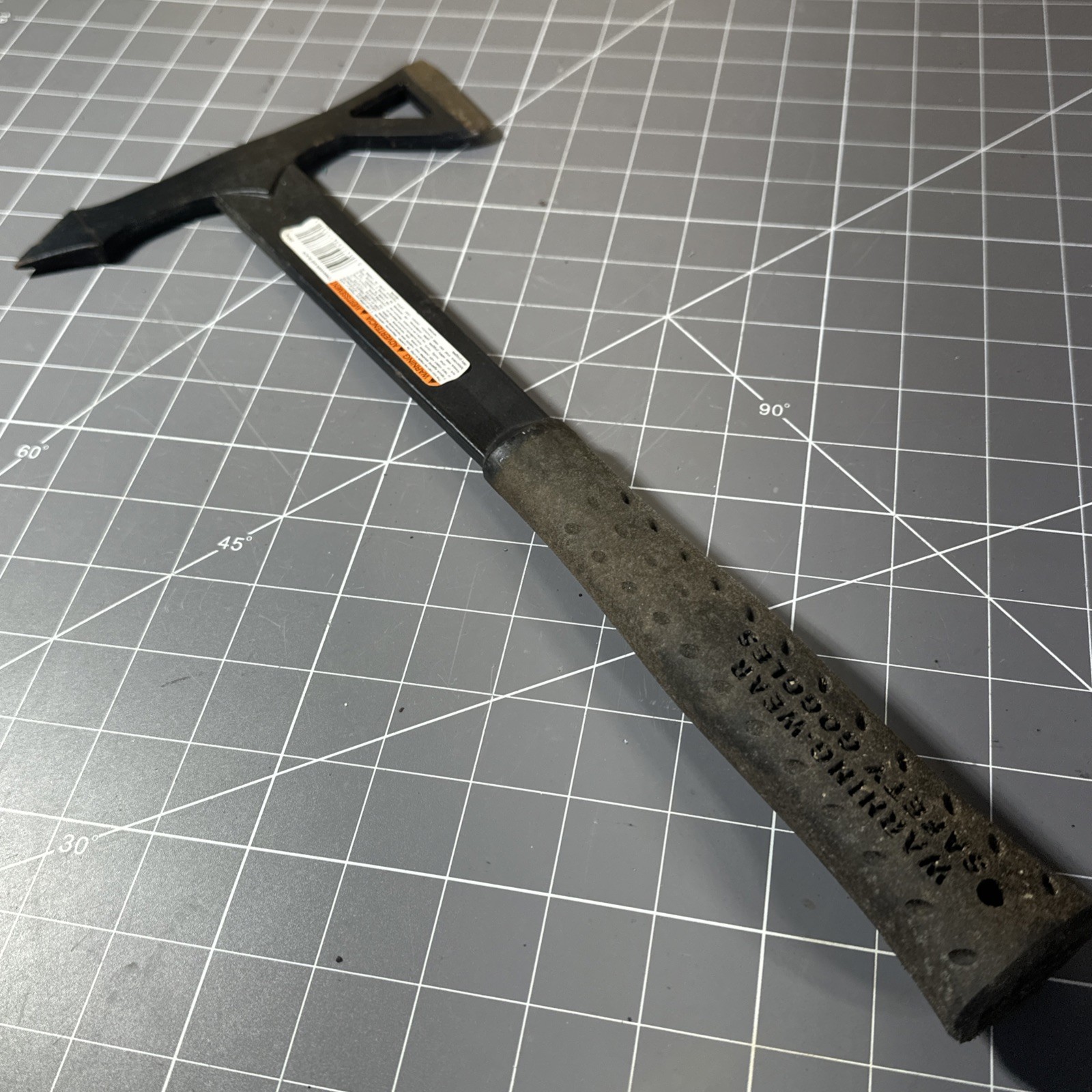 Estwing EBTA USA Made Black Eagle Tomahawk Axes w/ Black Sheath, Black, 16"