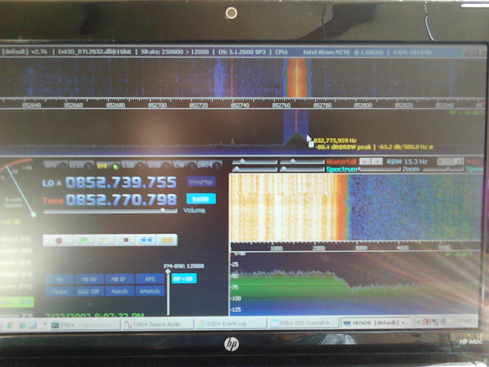 "DARK KNIGHT" DUAL TCXO RTL-SDR RADIO (2x) RTL2832U+R820T2-TCXO (0.5ppm)