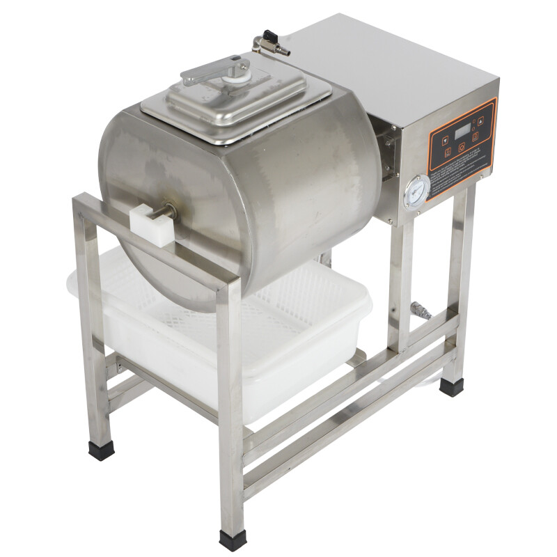 45L Meat Tumbler Marinator Commercial Vacuum Vegetable Chicken Curing Machine