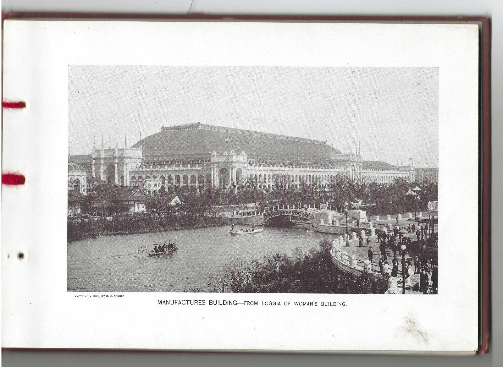 US 1892 WORLD COLUMBIAN EXPOSITION 25 ORIGINAL OFFICIAL PHOTOGRAPH VIEWS