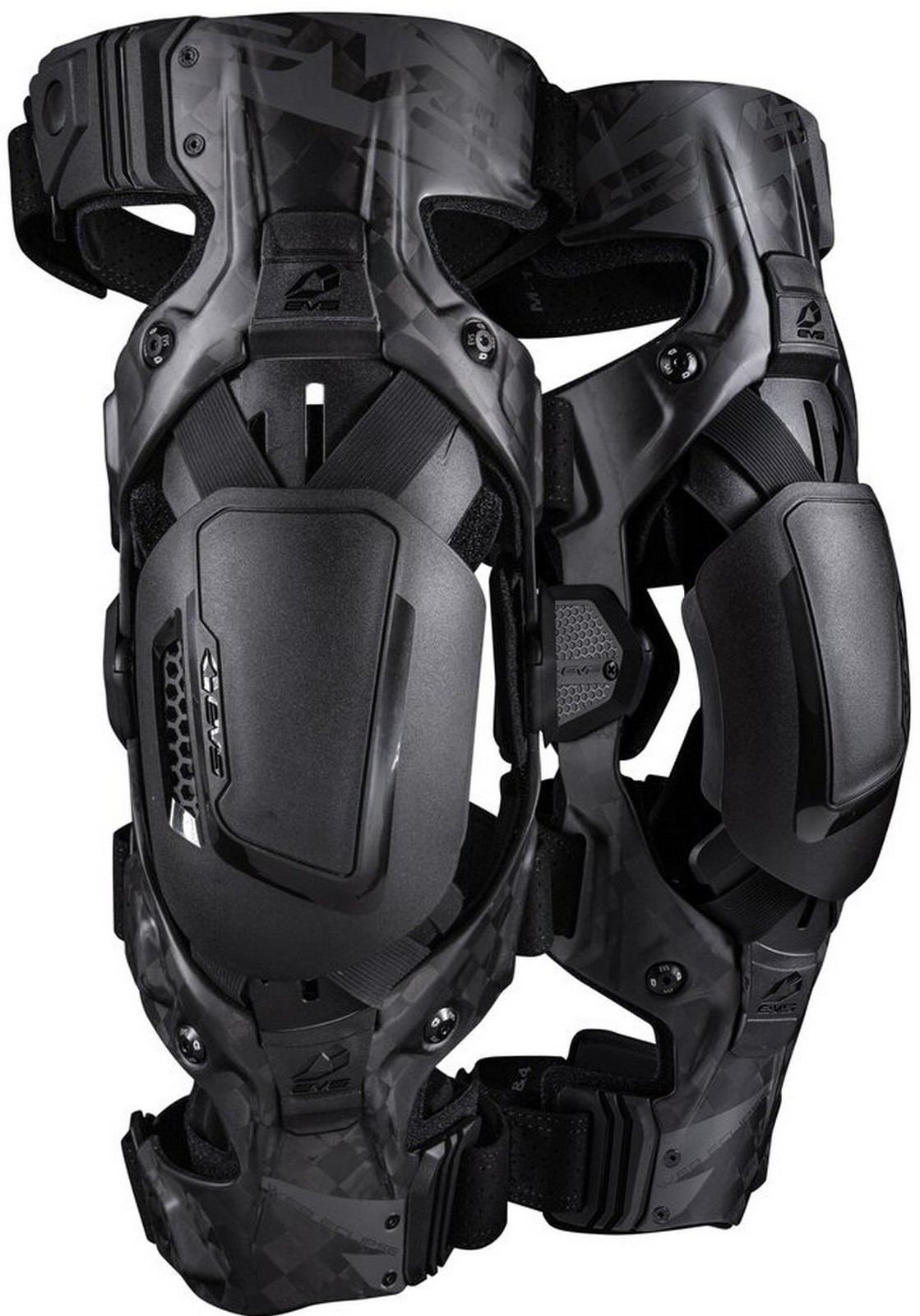 EVS Web Eclipse Knee Brace Set Black SM