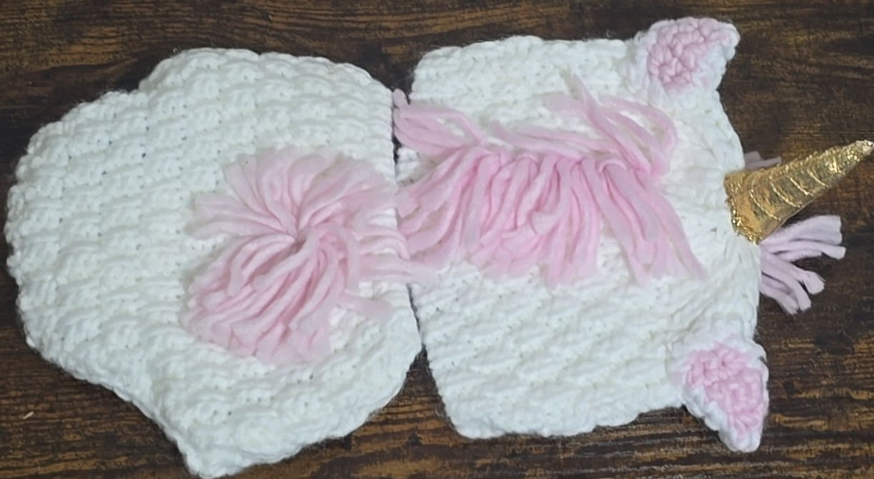 7 Sets Lot Newborn Photography Outfits Prop Crochet Fairy Bear Own Unicorn Fox