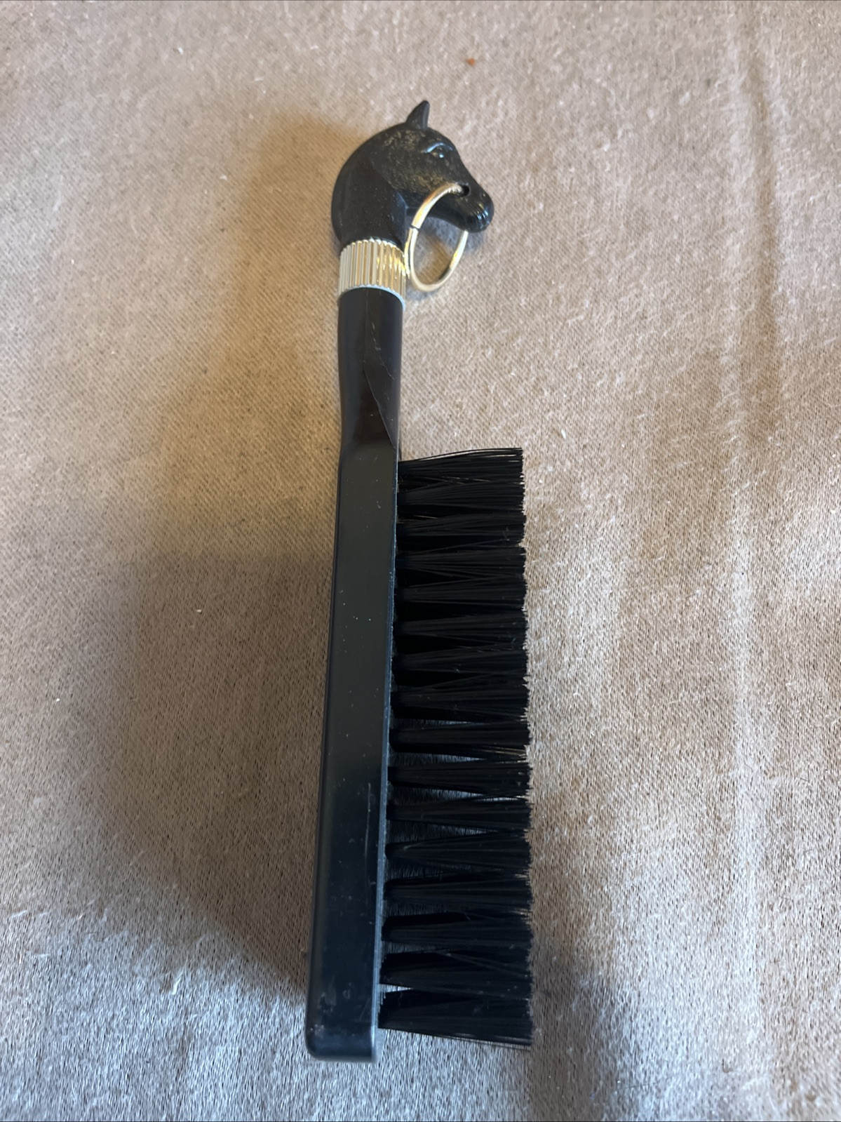 VTG 1960's REGENCY Travel Horse Brush, Shoehorn & Wall Plaque NEW IN BOX UNUSED