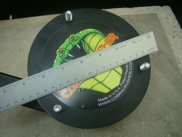 Cobra Crusher portable rock testing unit for gold mining