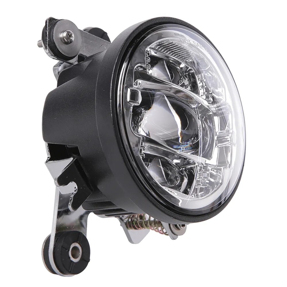 Chrome LED Driving Fog Light DRL Halo Ring For Honda Goldwing GL 1800 2002-2010