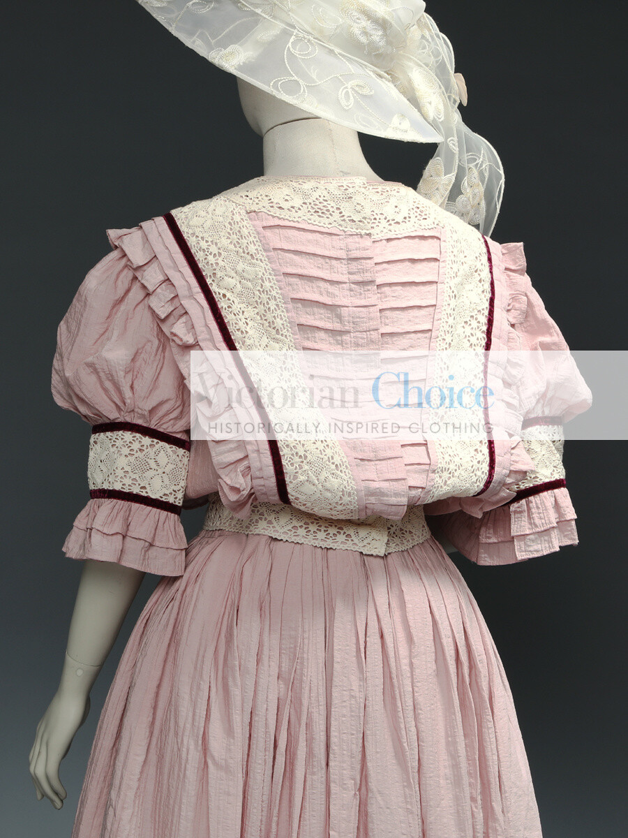 Edwardian Vintage Downton Abbey Titanic Garden Dress Wedding Dress Theater 207