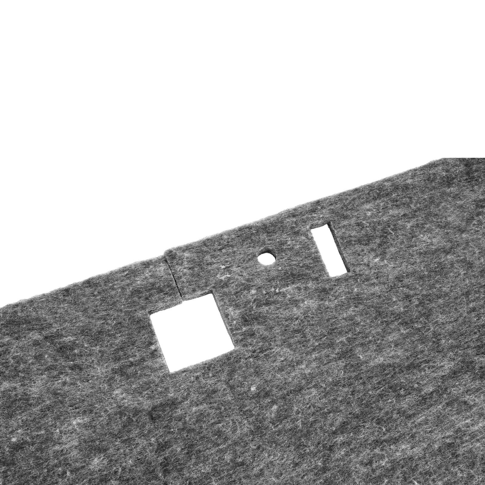 For 1988-98 Chevy GMC Truck Hood Insulation Pad 1/2" W/ Clips C1500 C2500 C3500