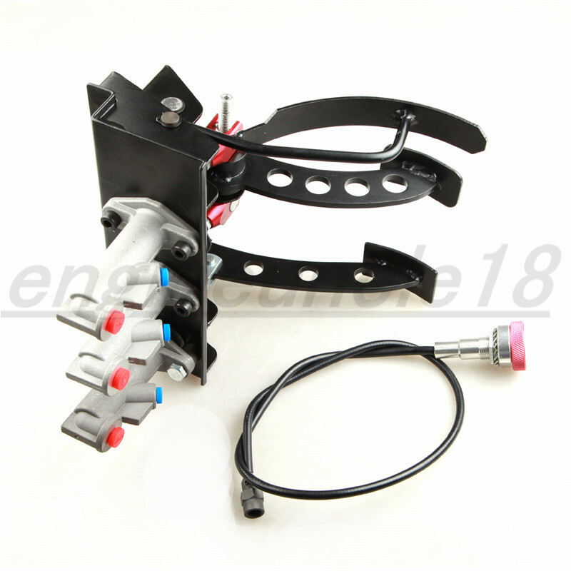 High Quality Race Rally Hydraulic Clutch Brake Bias Pedal Box Assembly Kit