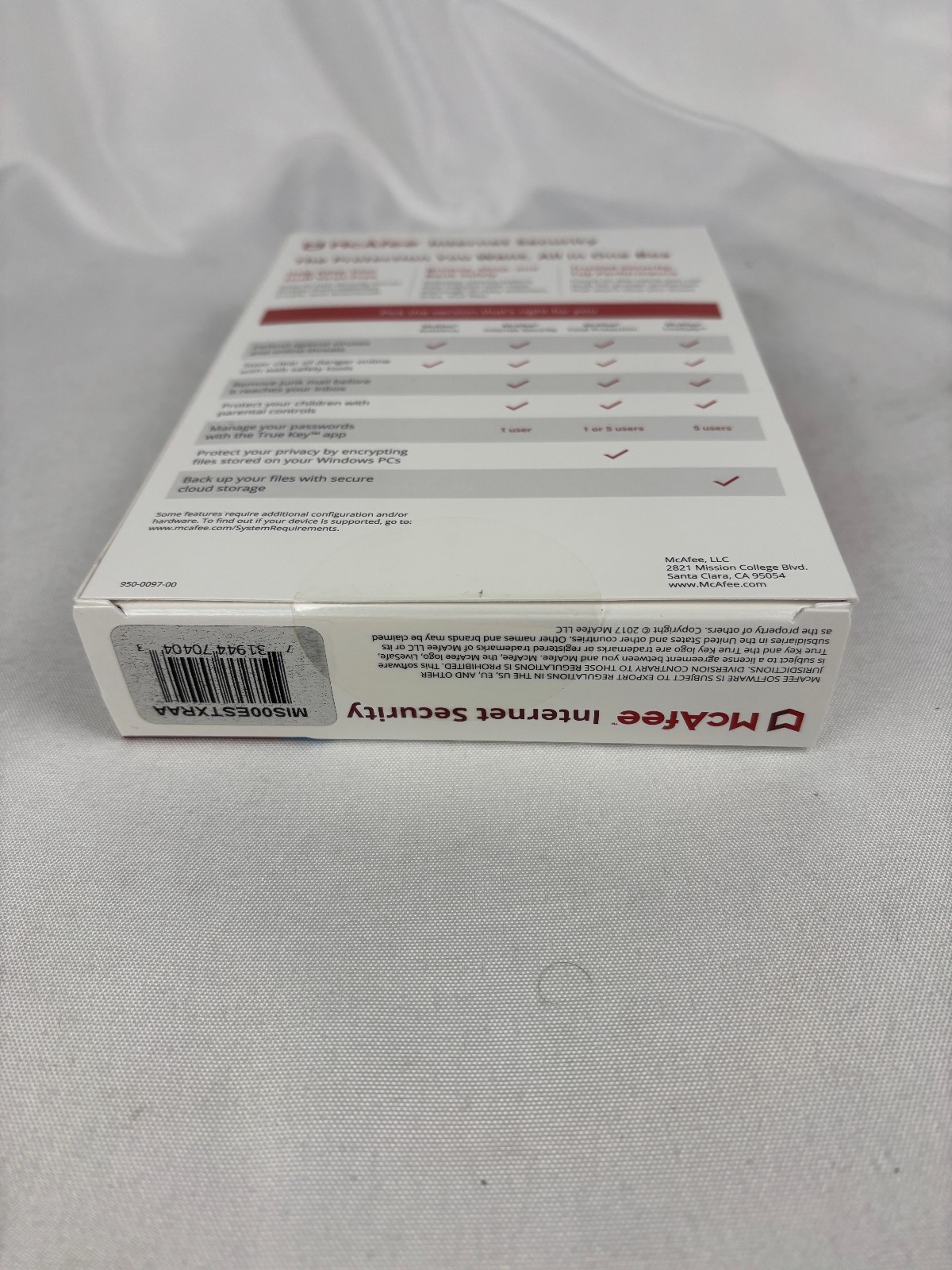 McAfee Total Protection 2026 3 Devices 1 Year Antivirus Security